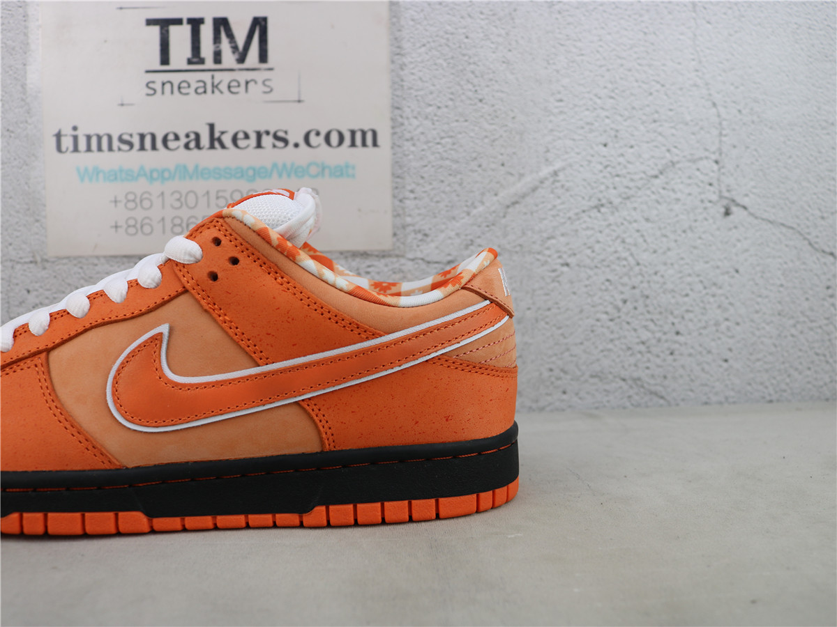 M Batch Nike SB Dunk Low Concepts Orange Lobster FD8776-800